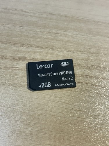 Lexar memory stick pro duo - memory, 2gb