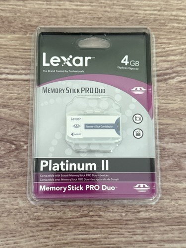 Lexar 4gb platinum memory - platinum,